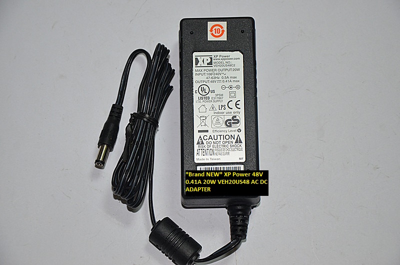 *Brand NEW* XP Power AC100-240V VEH20US48 48V 0.41A 20W AC DC ADAPTER 5.5*2.5